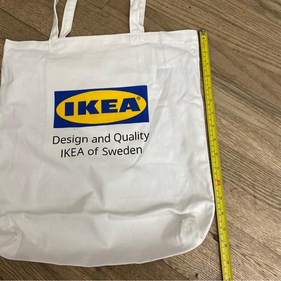 EFTERTRÄDA White Tote Bag IKEA Inside Pocket Asia Exclusive - Picture 9 of 9